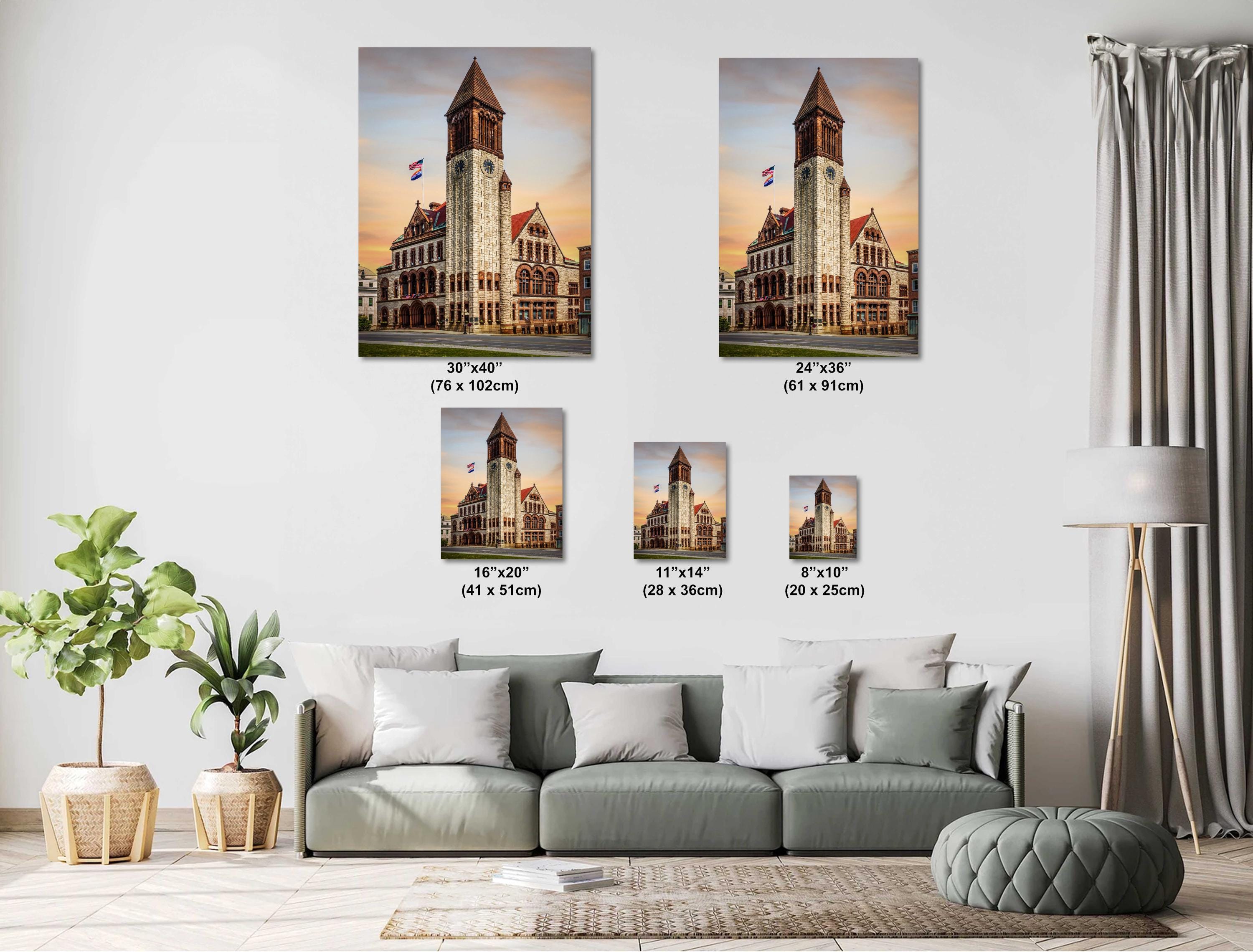 Albany NY State Museum: Urban Architecture Photography Wall Art