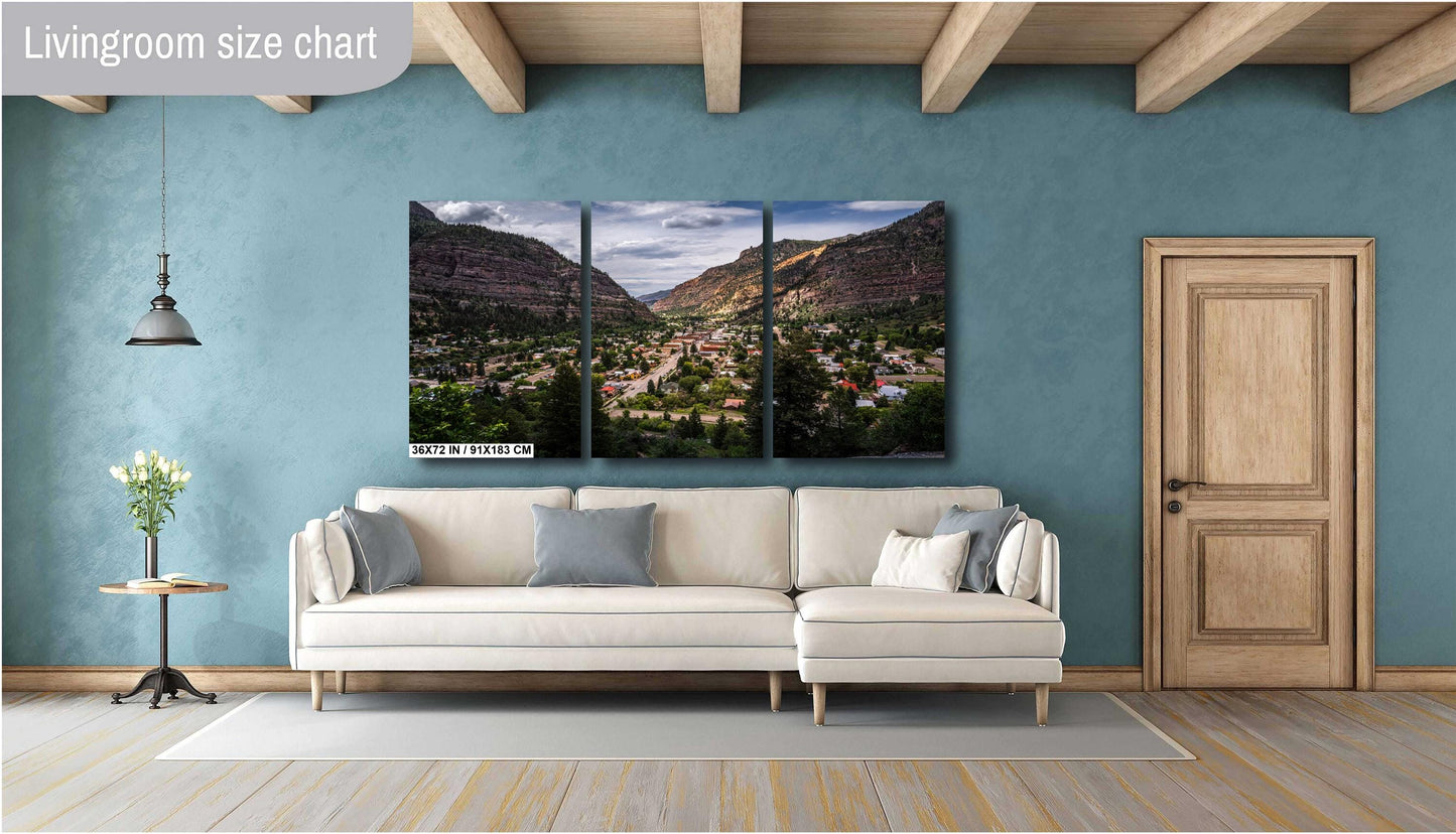 Ouray Colorado Print: San Juan Mountains Photography Wall Art