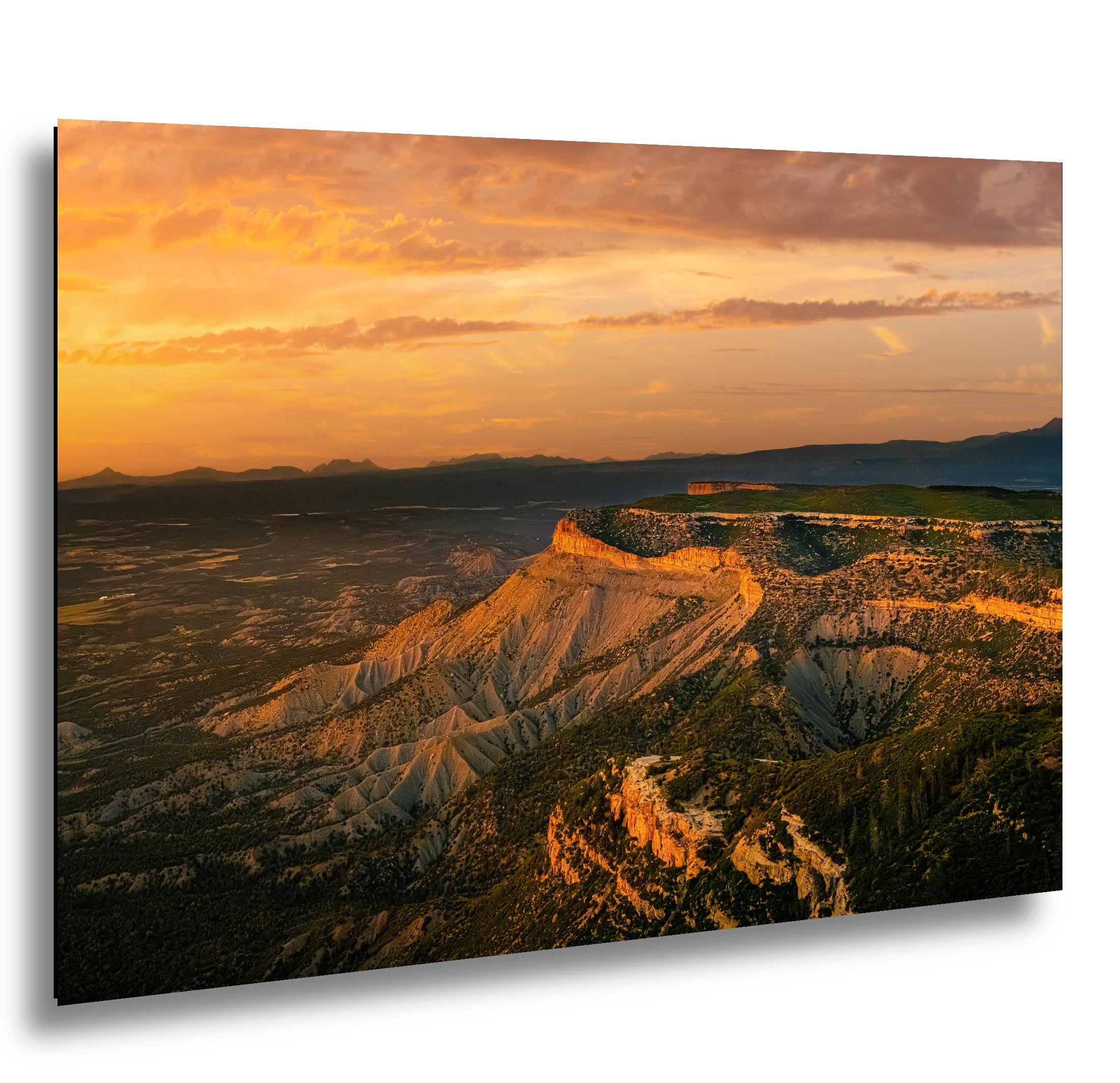 Sunset Over Mesa Verde National Park Photography Print, Cortez Colorado Landscape Wall Art, Southwest Decor