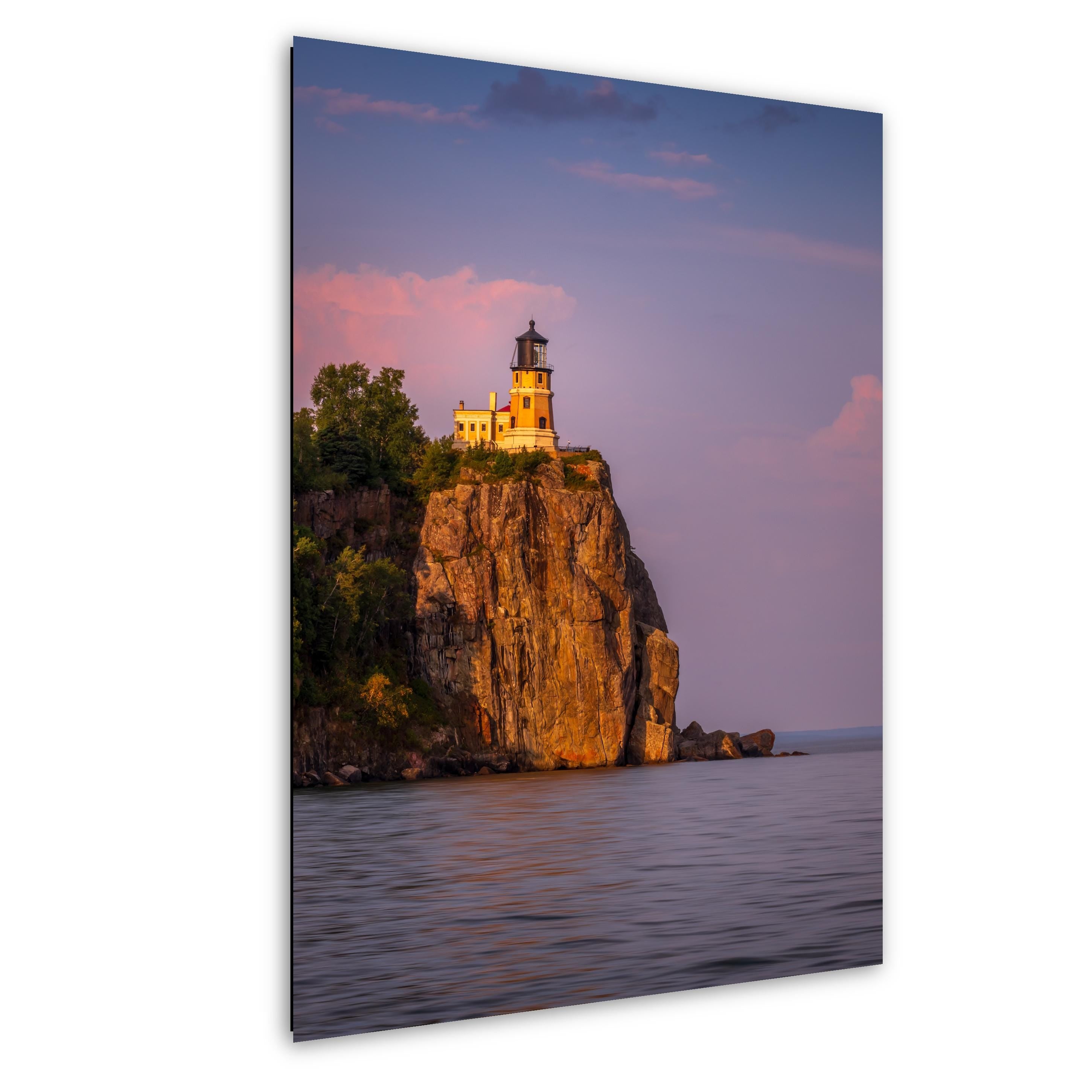 Split Rock Lighthouse Sunset Minnesota North Shore Photography Wall Art
