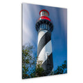 St. Augustine Lighthouse Photography Print, Florida Coastal Wall Art, Red and White Striped Tower, Nautical Decor