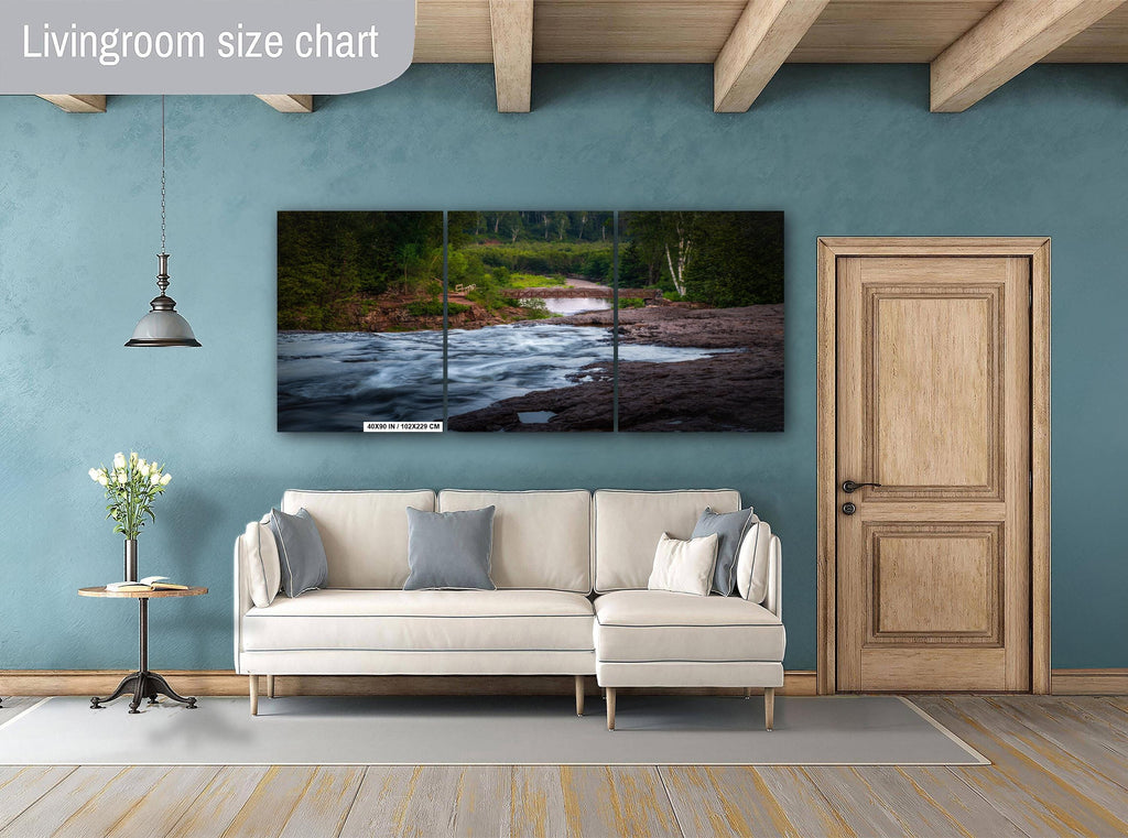 Gooseberry Falls: Minnesota State Park Travel Photography Wall Art