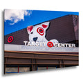 Target Center Bullseye Dog Mural, Minneapolis Minnesota Arena Wall Art, Timberwolves Lynx Basketball Photography Print