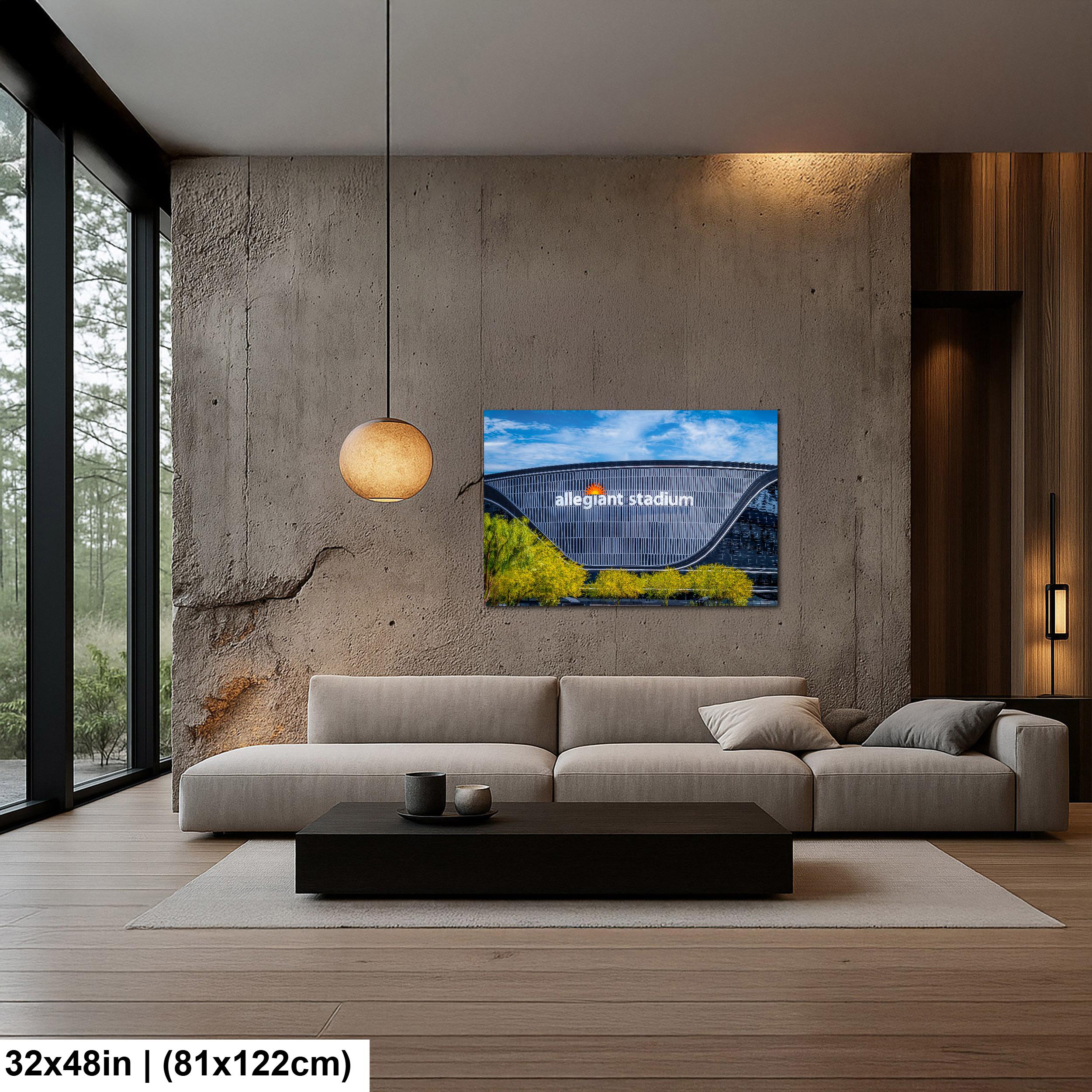 Allegiant Stadium: Las Vegas Nevada Raiders Football Photography Wall Art