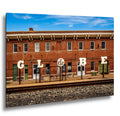 Globe Arizona Train Depot Photography Print, Railroad Americana Wall Art