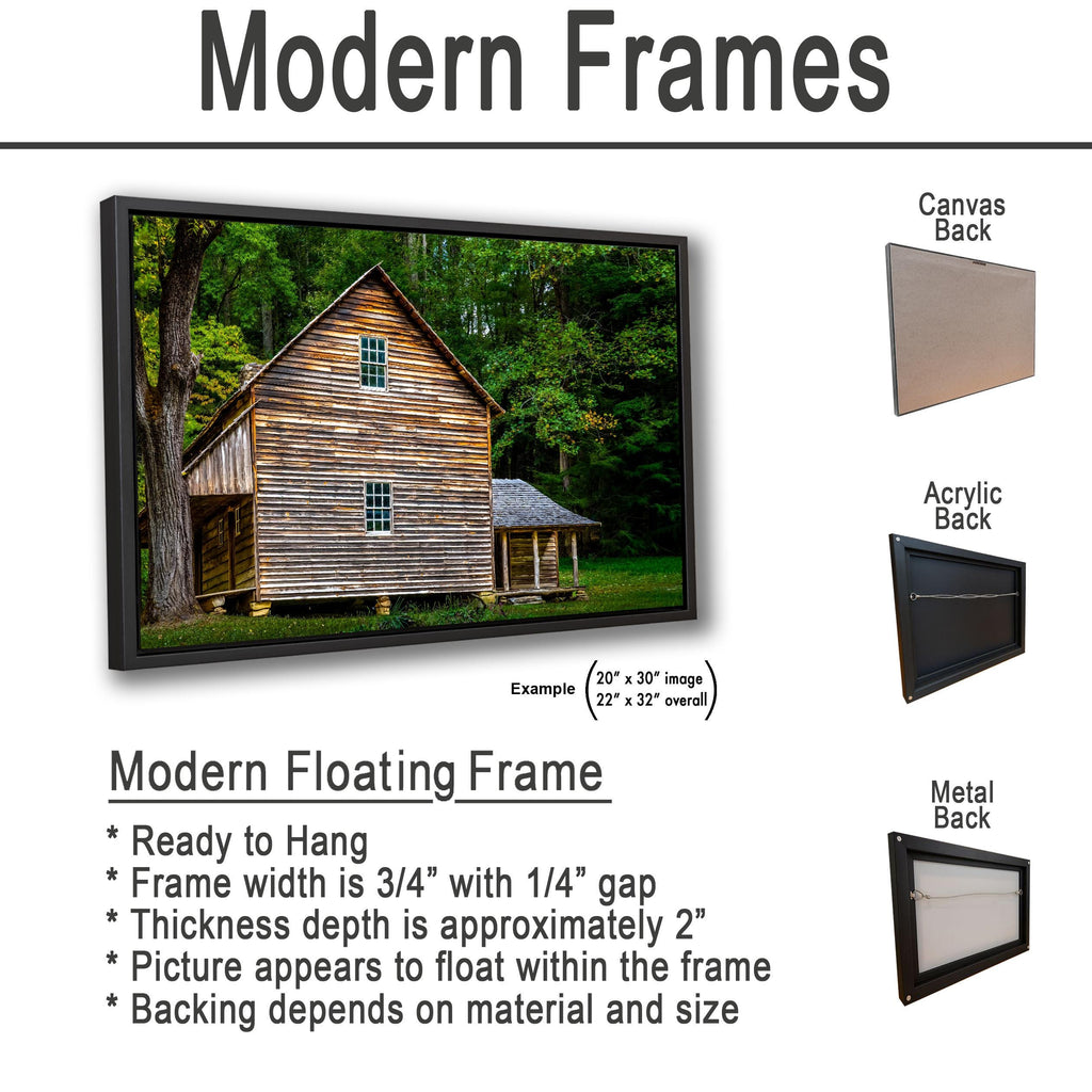 Pioneer Legacy: Historic Cabin Great Smoky Mountains National Park Wall Art