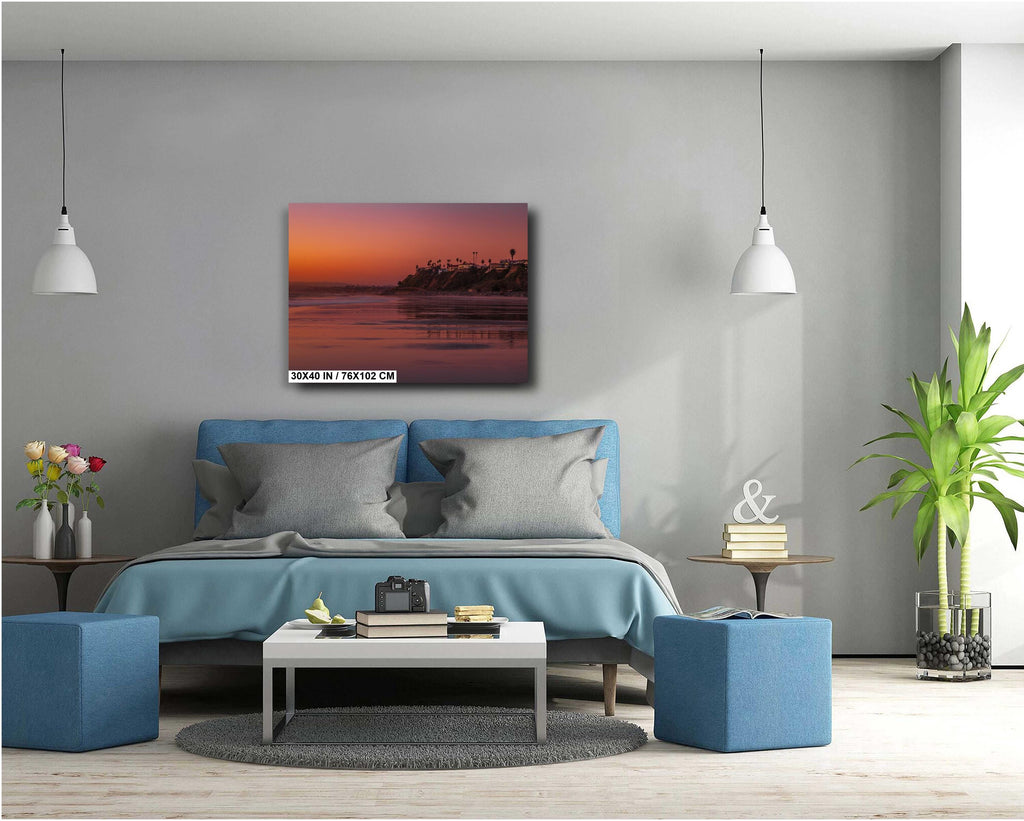 San Clemente Sunset Seascape Photography: California Coastal Wall Art