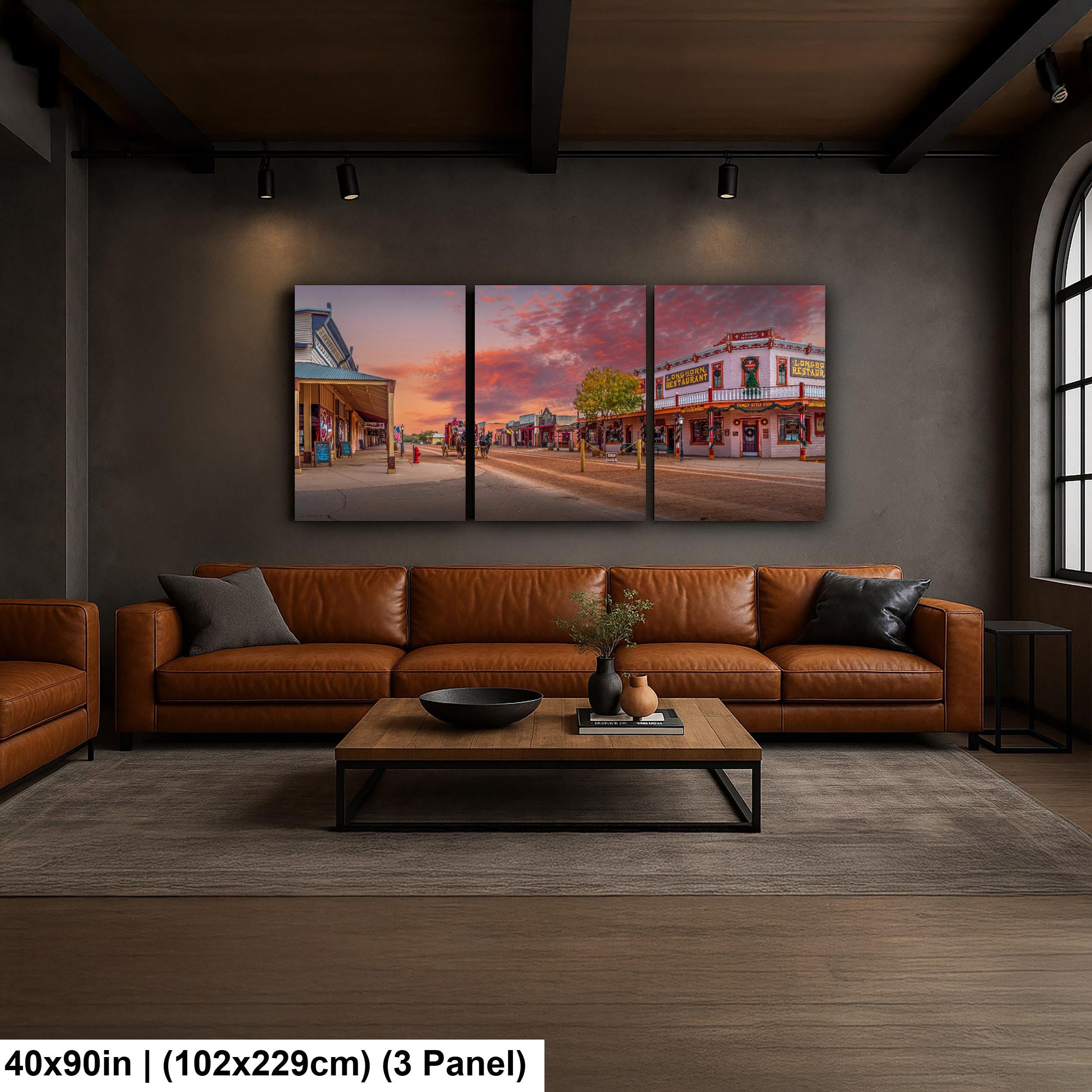 Tombstone Arizona Allen Street Sunset Historic Old West Wall Art Photography