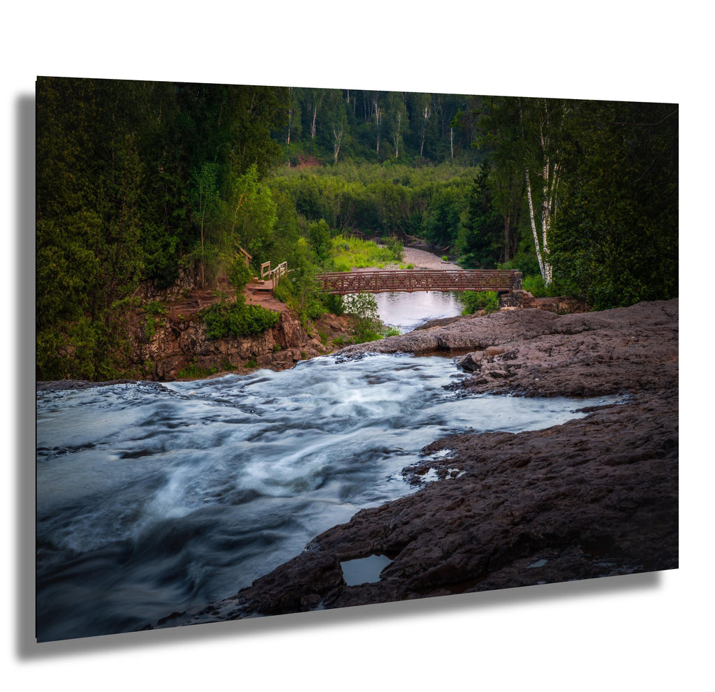 Gooseberry Falls: Minnesota State Park Travel Photography Wall Art
