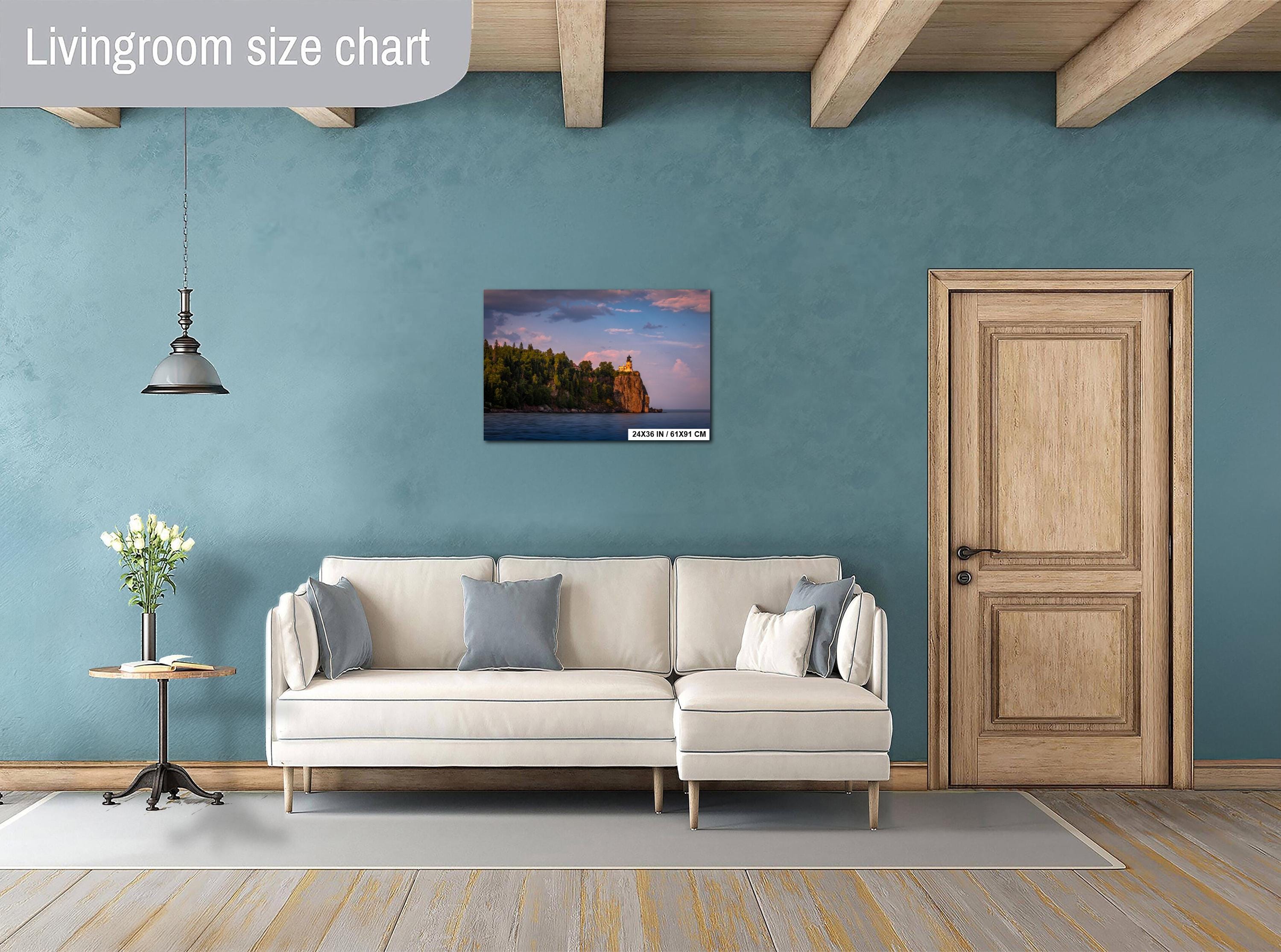 Split Rock Lighthouse Print – Lake Superior Wall Art | North Shore Canvas Decor