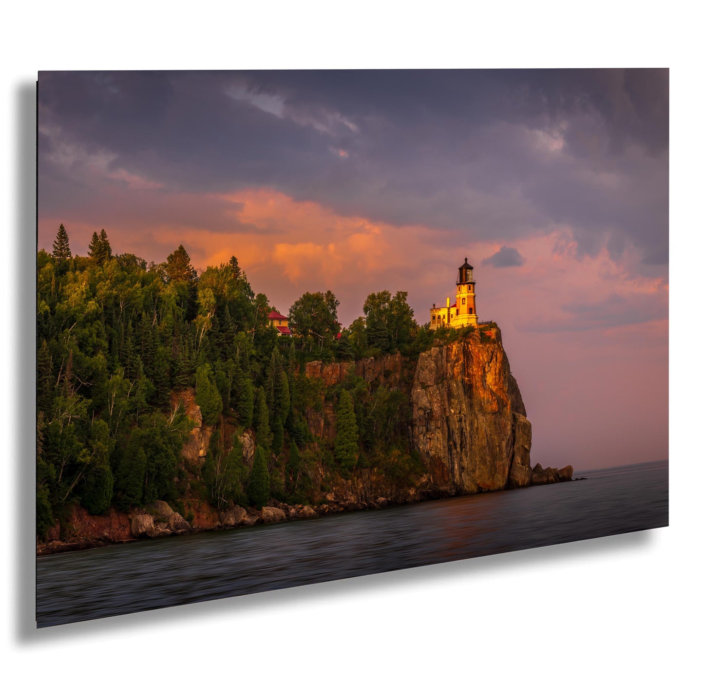 Split Rock Lighthouse Print - Minnesota North Shore Coastal Landscape Wall Art