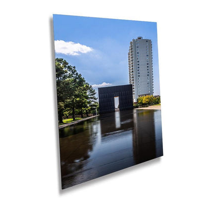 Oklahoma City Memorial Print: Reflection Pool Wall Art