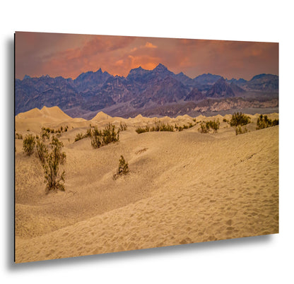 Mesquite Flat Sand Dunes Desert Landscape Photography Print, Death Valley National Park, California Wall Art