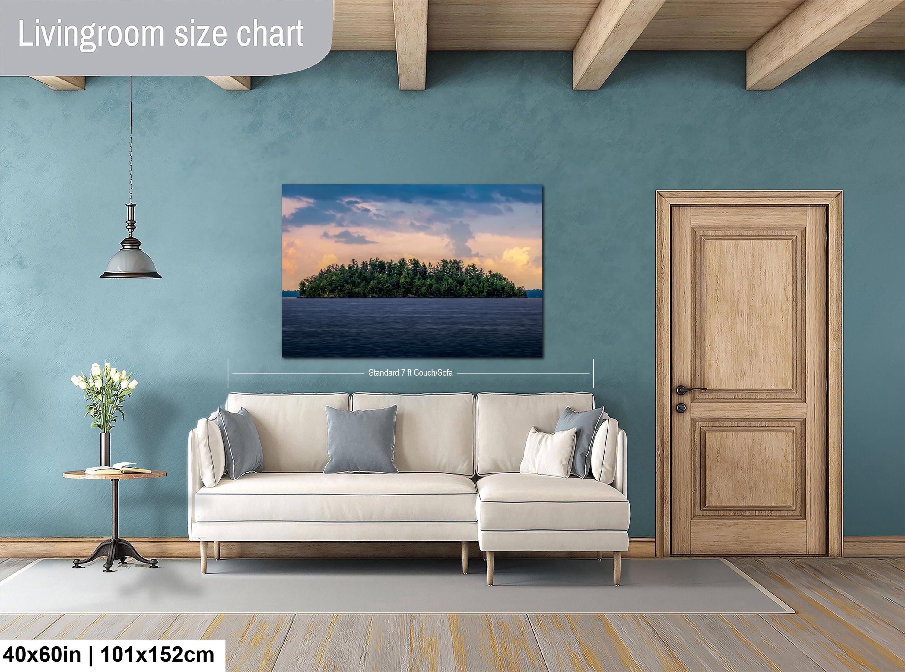 Voyageurs National Park Island, Minnesota Lake View, Tranquil Water, Nature Photography Wall Art