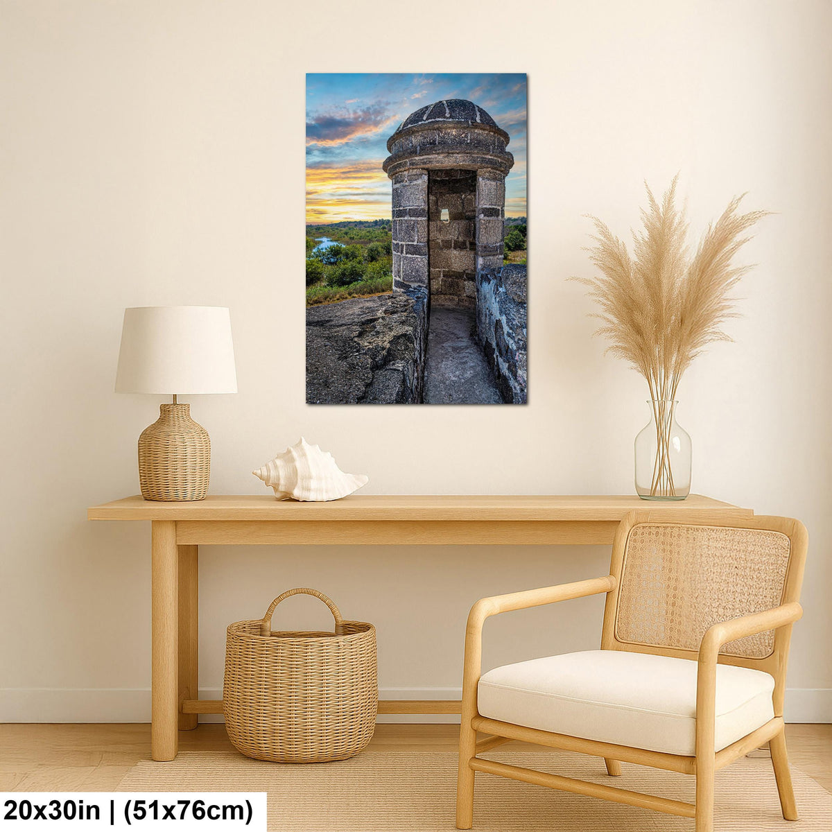 Historic Watch: Castillo de San Marcos St Augustine Florida Photo Wall Art