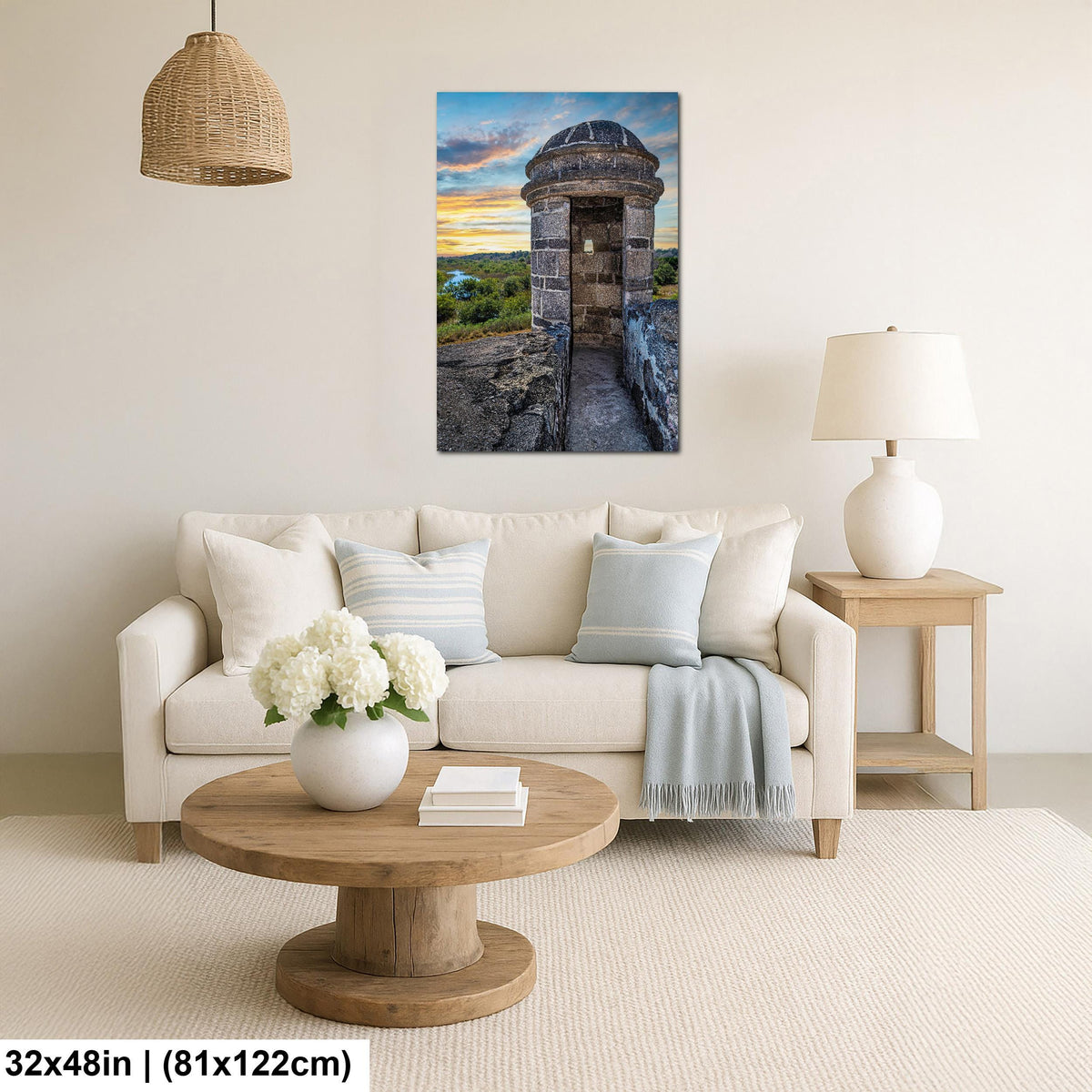 Historic Watch: Castillo de San Marcos St Augustine Florida Photo Wall Art