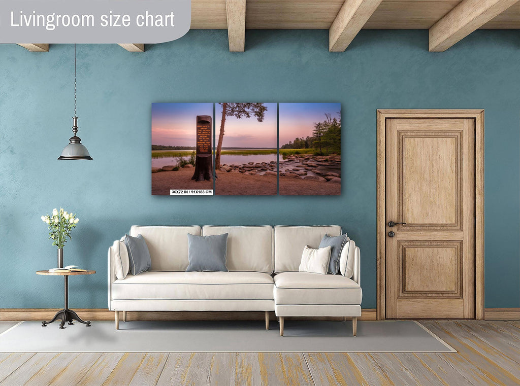 Lake Itasca Sunset: Mississippi Headwaters Nature Photography Wall Art