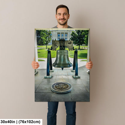 Liberty Bell Replica, Arkansas State Capitol, Little Rock Arkansas, Photography Print Wall Art