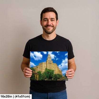 Arlington Hotel, Hot Springs Arkansas, Photography Print Wall Art, Grand Historic Architecture