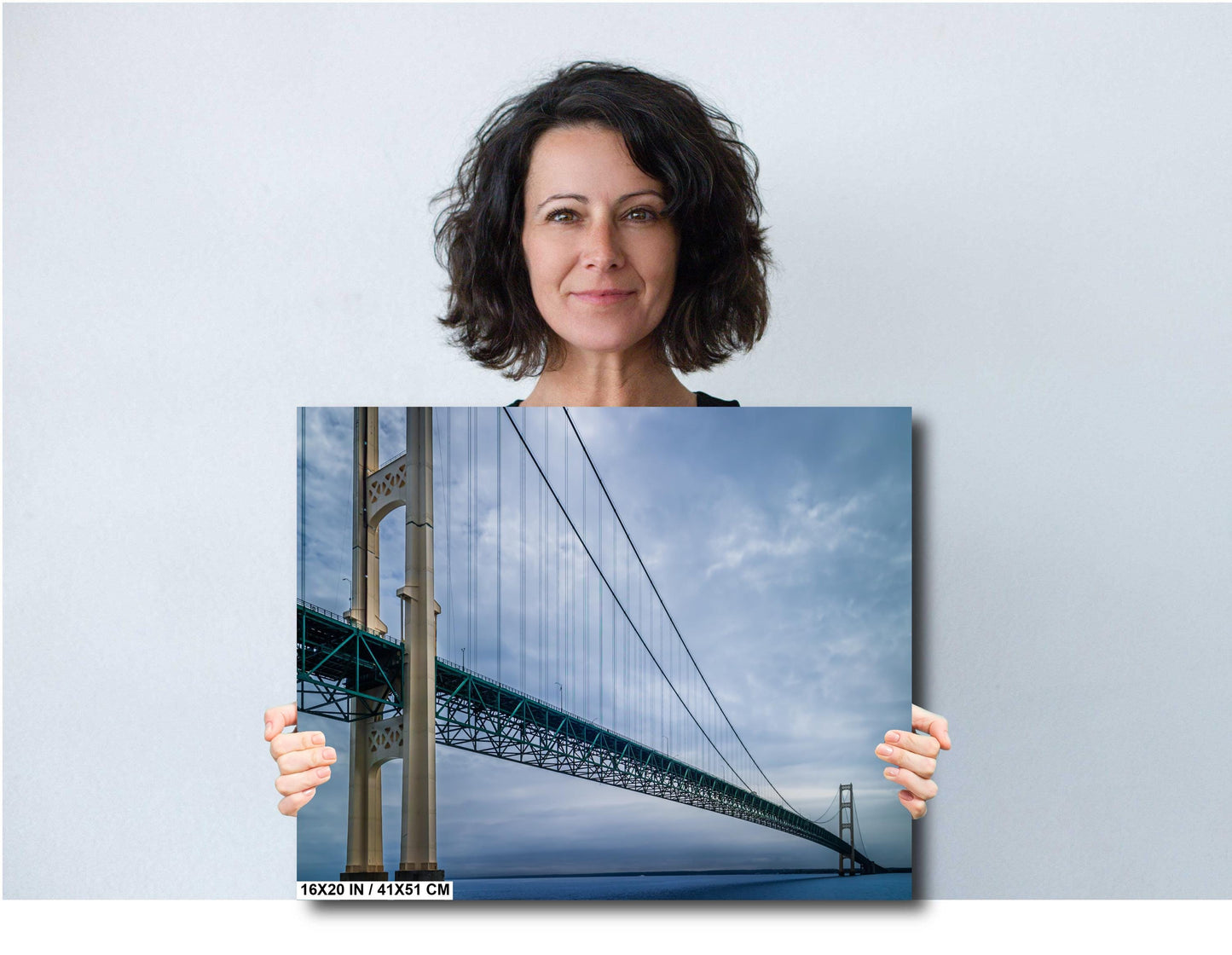 Mackinac Bridge: Michigan Landmark Photography Wall Art