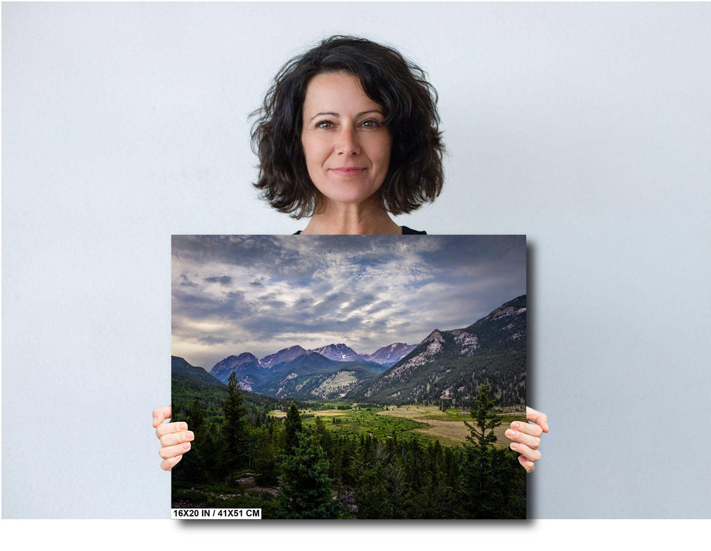 Rocky Mountain Colorado Print: Highlands Landscape Photography Wall Art