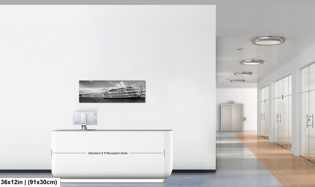 Bay City Icons: San Francisco Belle & Bay Bridge CA Photography Wall Art