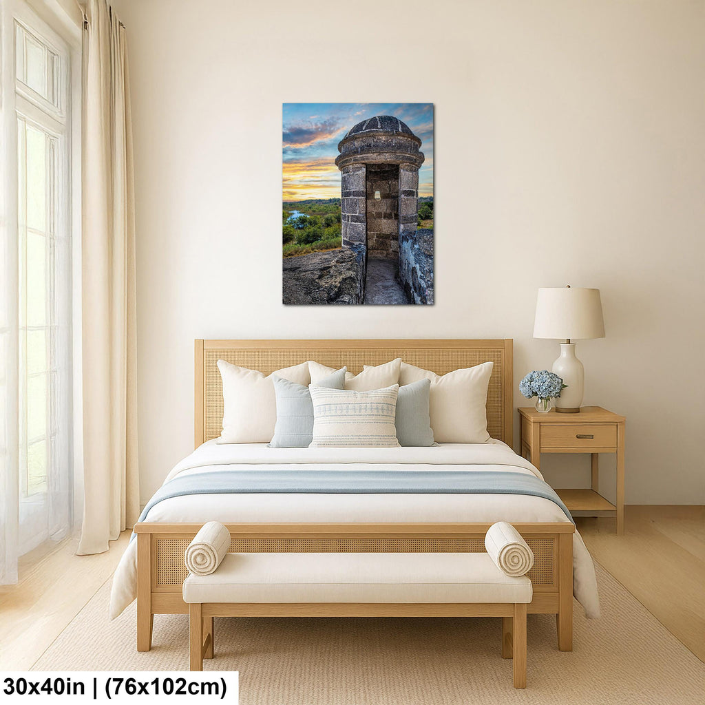 Historic Watch: Castillo de San Marcos St Augustine Florida Photo Wall Art