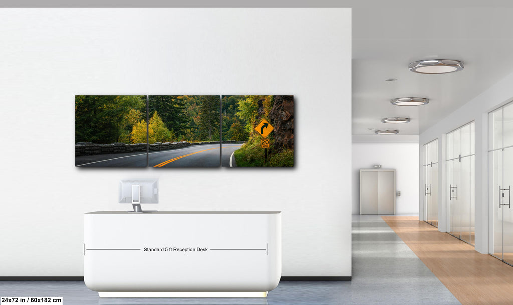 Mountain Curve: Great Smoky Mountains NP Tennessee Photography Wall Art