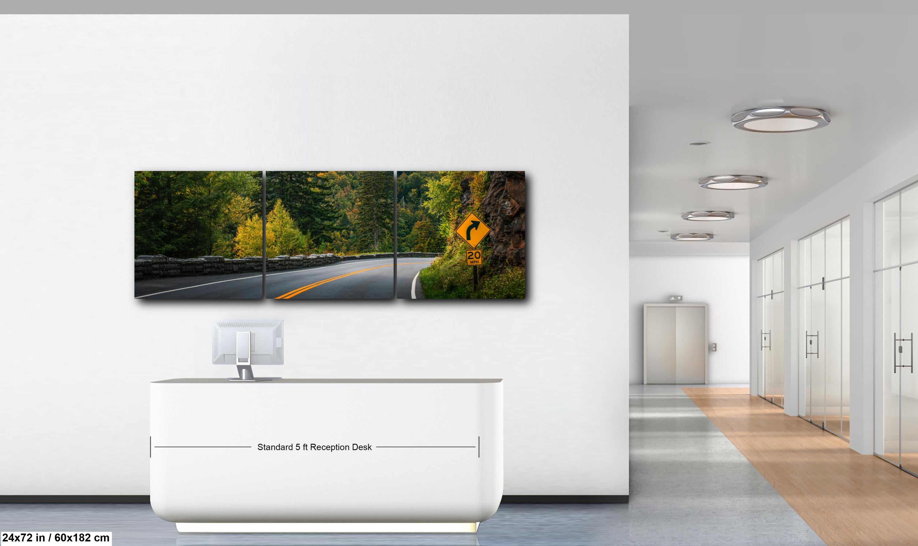 Mountain Curve: Great Smoky Mountains NP Tennessee Photography Wall Art