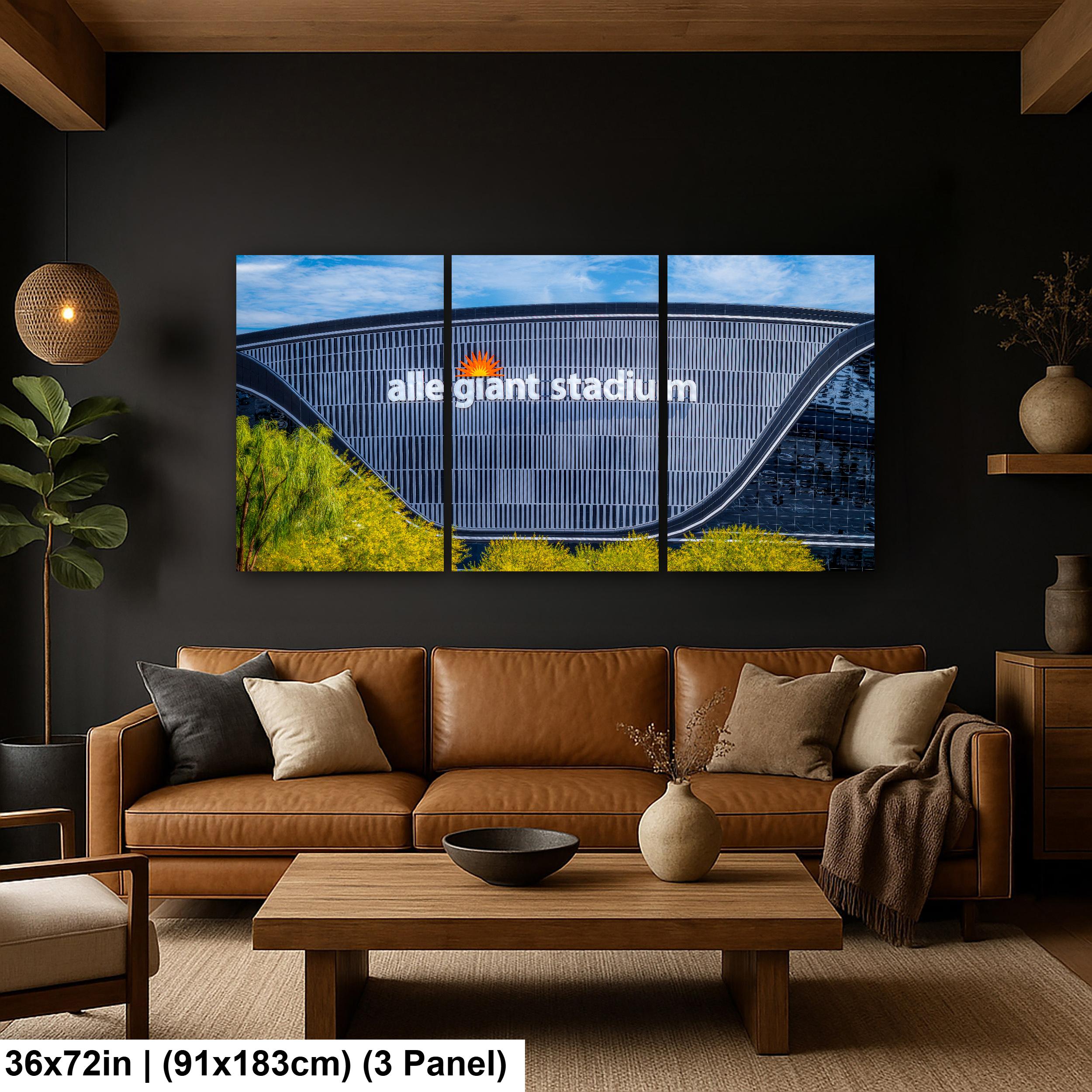 Allegiant Stadium: Las Vegas Nevada Raiders Football Photography Wall Art