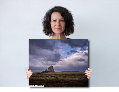Shiprock New Mexico: Monadnock Desert Landscape Photography Wall Art