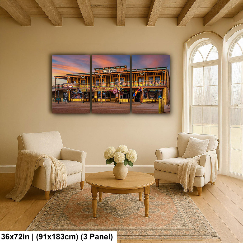 T. Miller’s Tombstone Mercantile Hotel Arizona Western Photography Wall Art