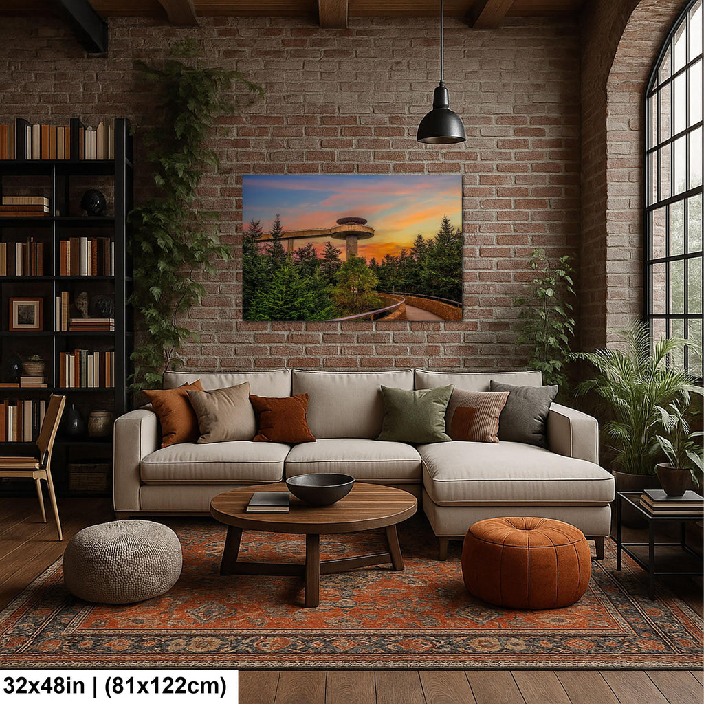 Observation Tower: Great Smoky Mountains National Park TN NC Photo Wall Art