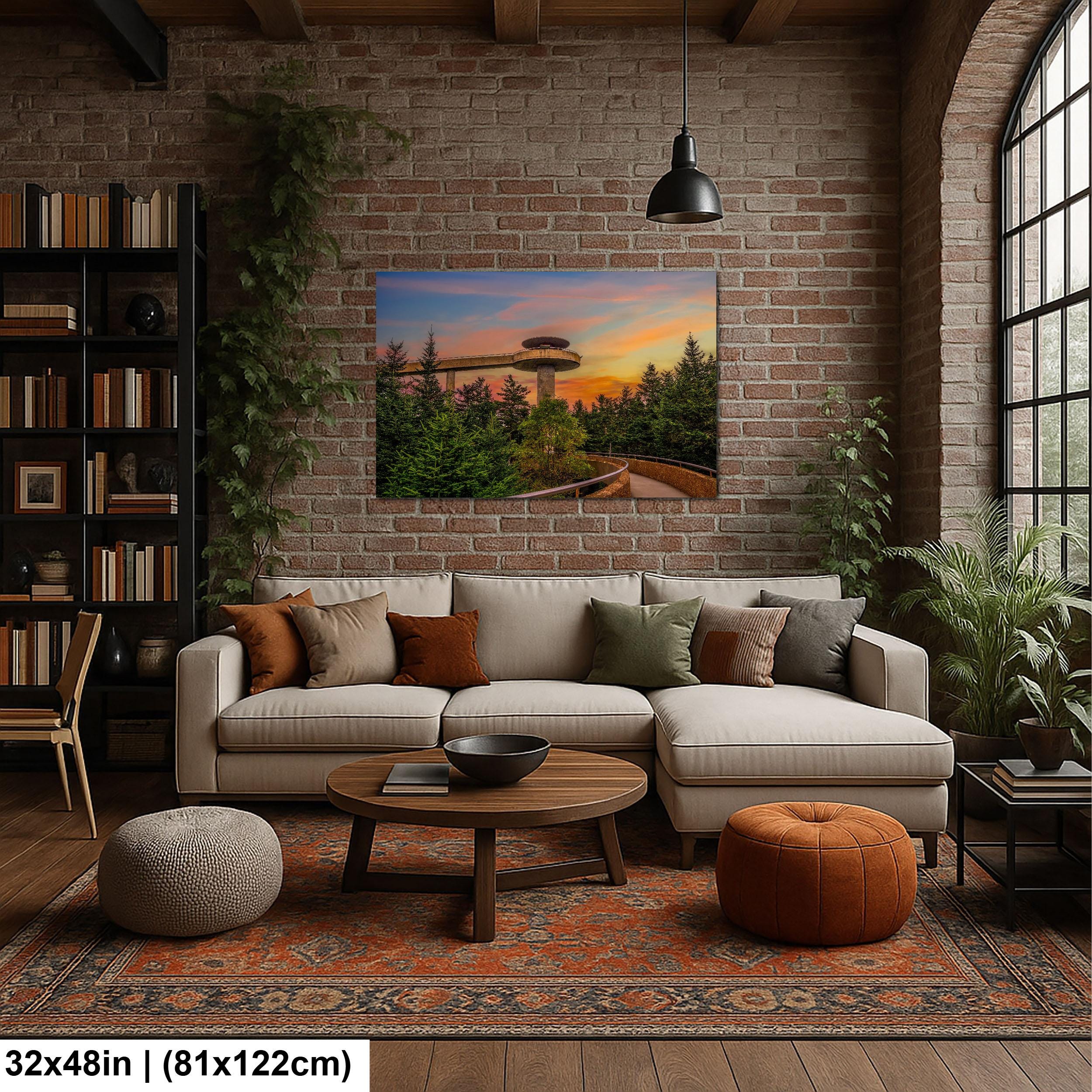 Observation Tower: Great Smoky Mountains National Park TN NC Photo Wall Art