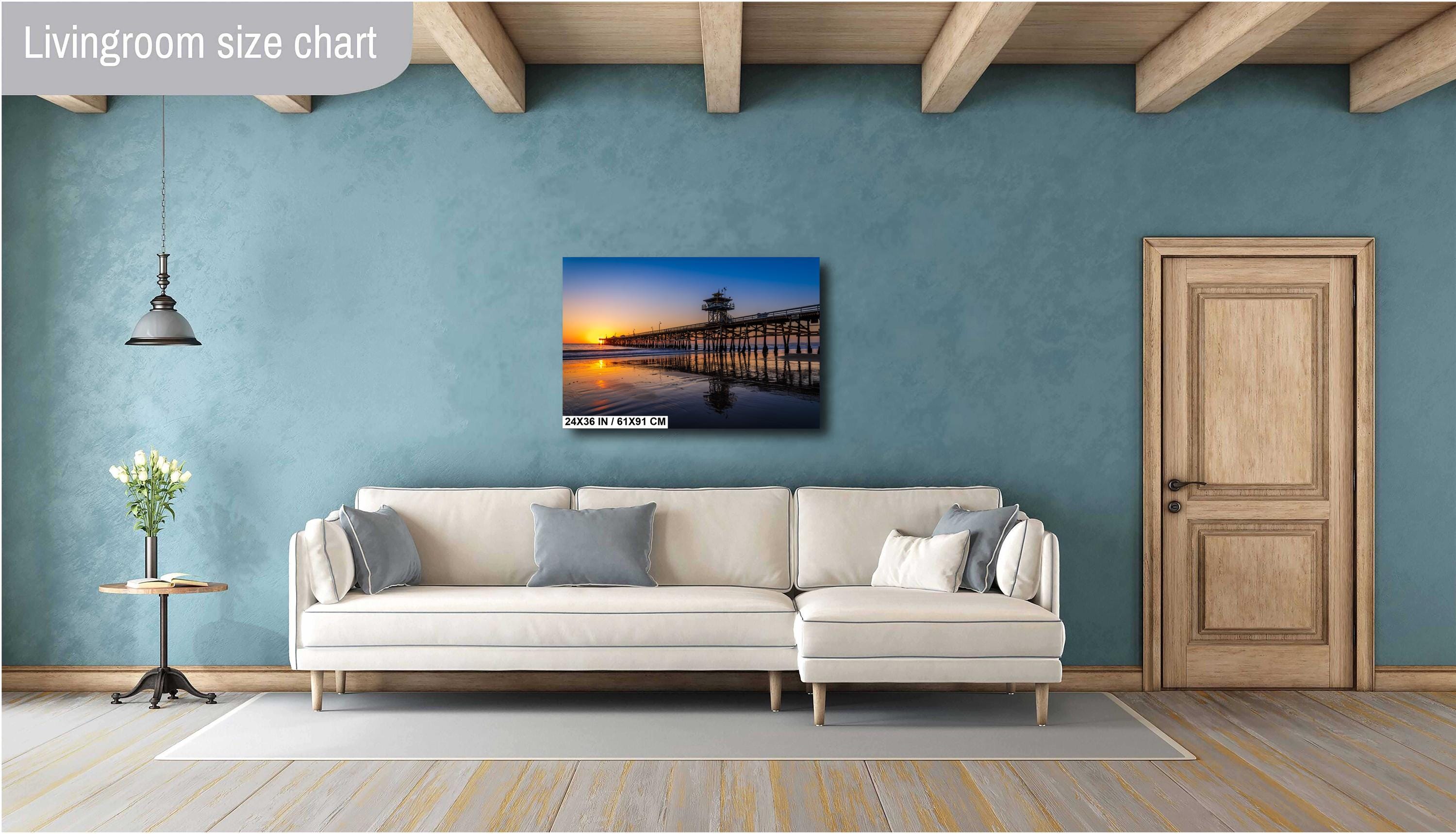 San Clemente Pier Sunset Print: Golden Hour Seascape Photography