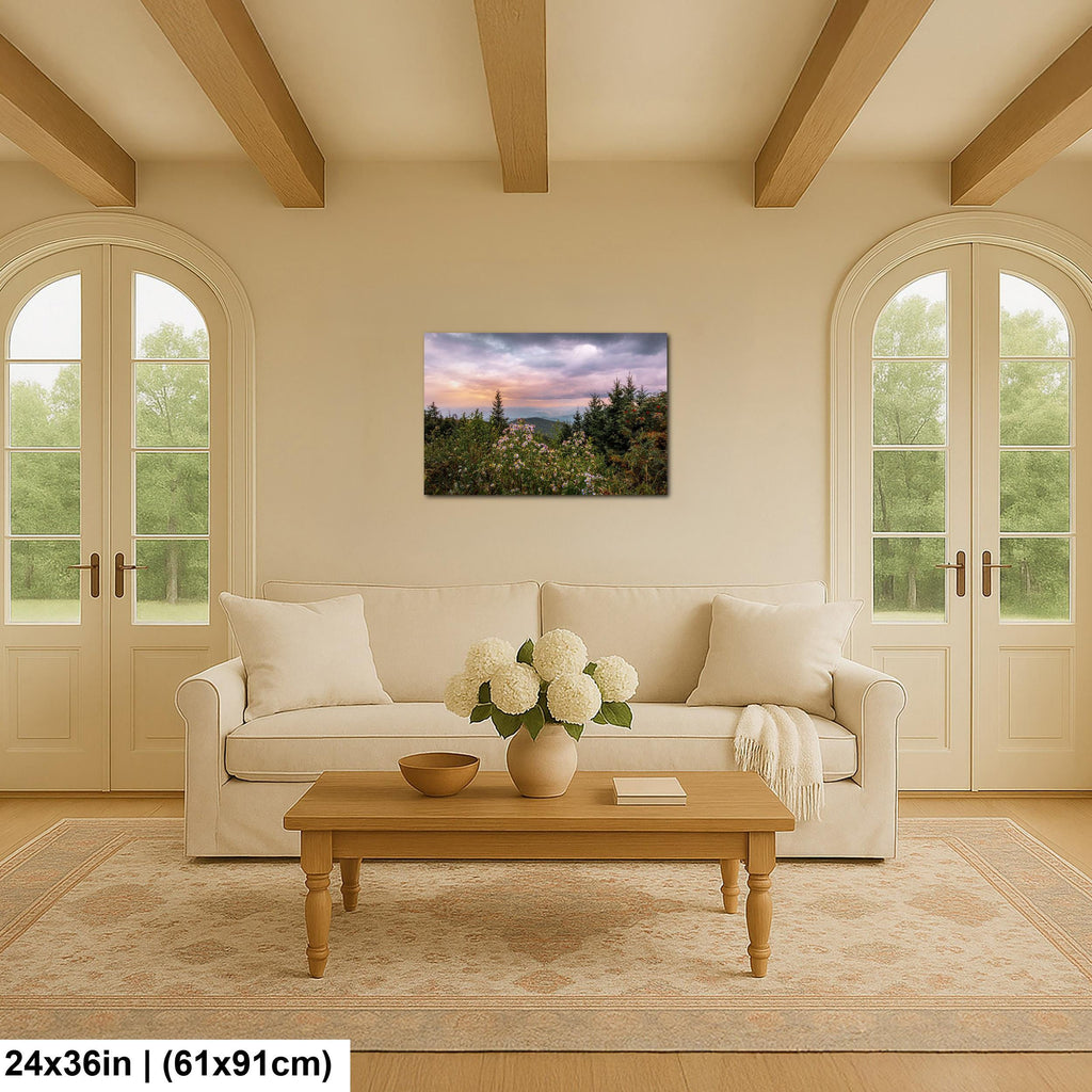 Mountain Wildflowers: Great Smoky Mountains Tennessee Photography Wall Art