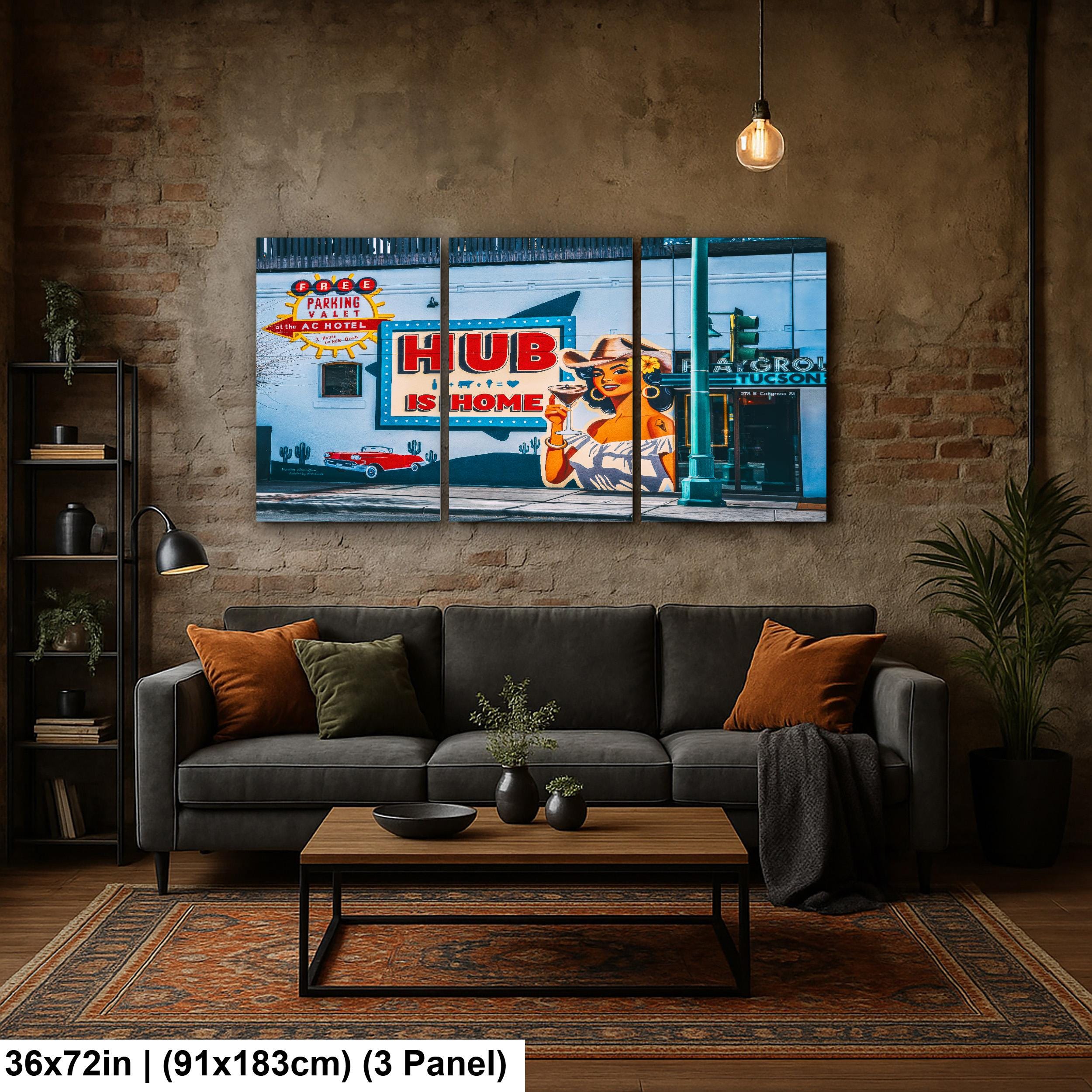 Tucson Mural - HUB Is Home Street Art Downtown Tucson Photography Print