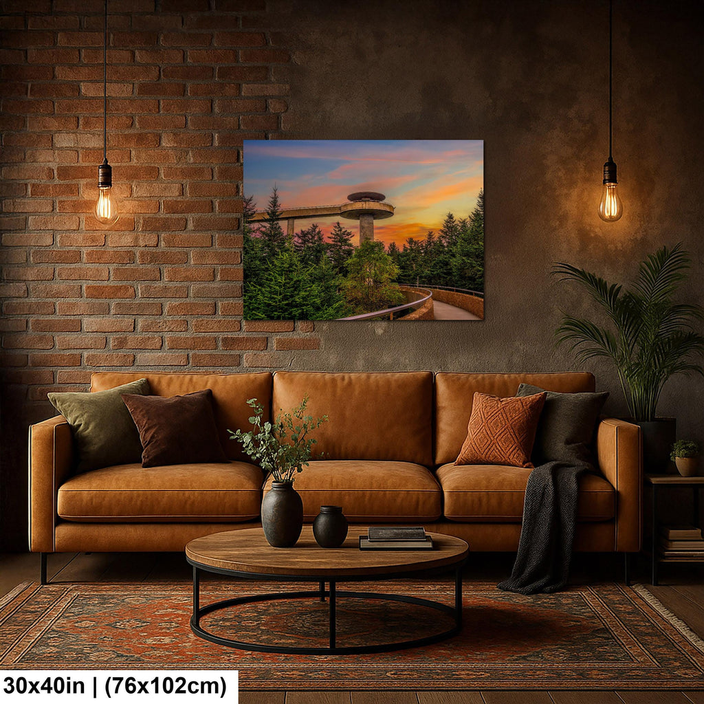Observation Tower: Great Smoky Mountains National Park TN NC Photo Wall Art