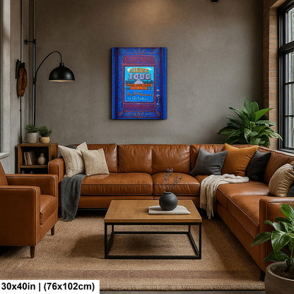 Bisbee Arizona Door Mural Colorful Stair Climb Photography Wall Art