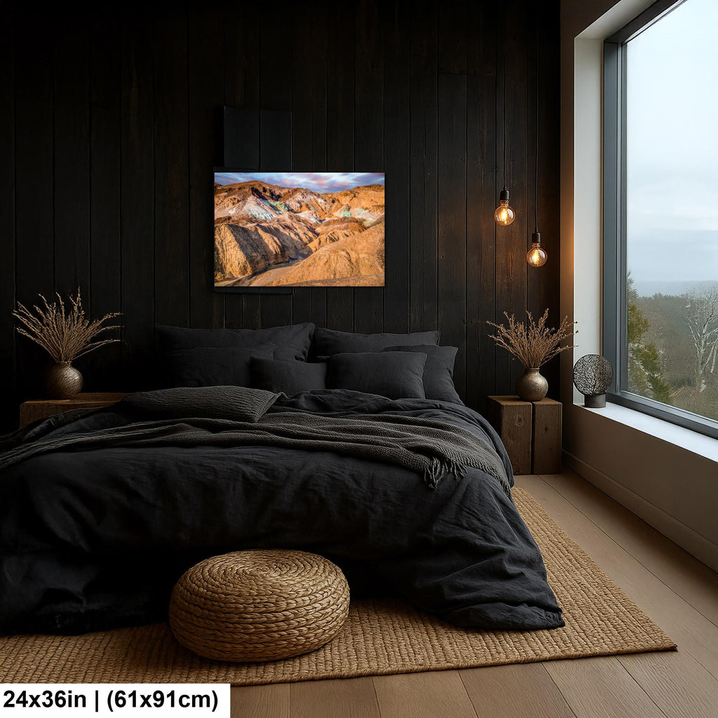 Artist's Palette at Sunrise Death Valley National Park California Photography Print