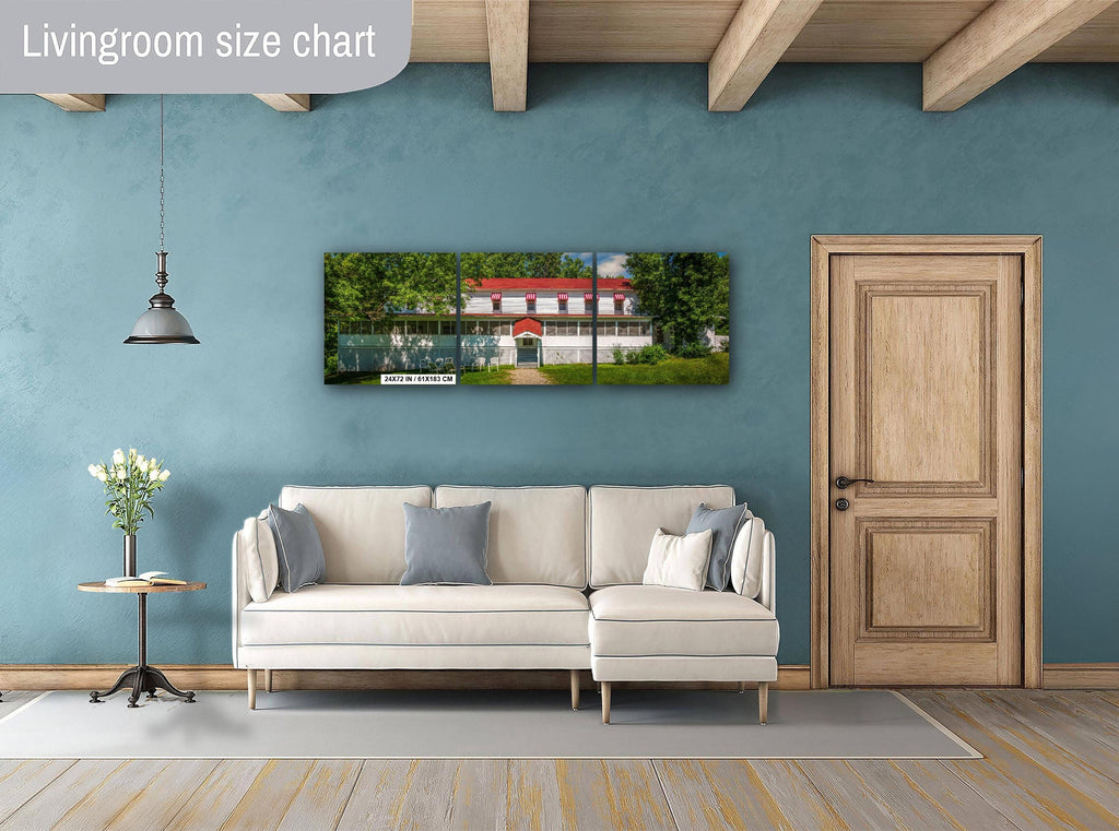Historic Kettle Falls Hotel at Voyageurs National Park, Minnesota Landmark Wall Art Print Aluminum/Acrylic/Metal/Canvas Travel Home Decor