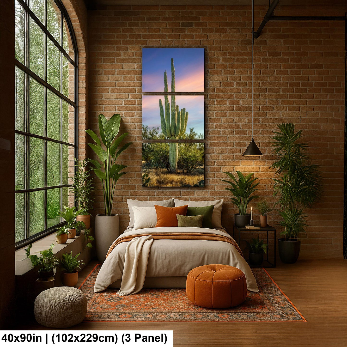 Oro Valley Saguaro at Dusk Photography Print, Tucson Arizona Desert Landscape, Southwestern Wall Art, Cactus Decor