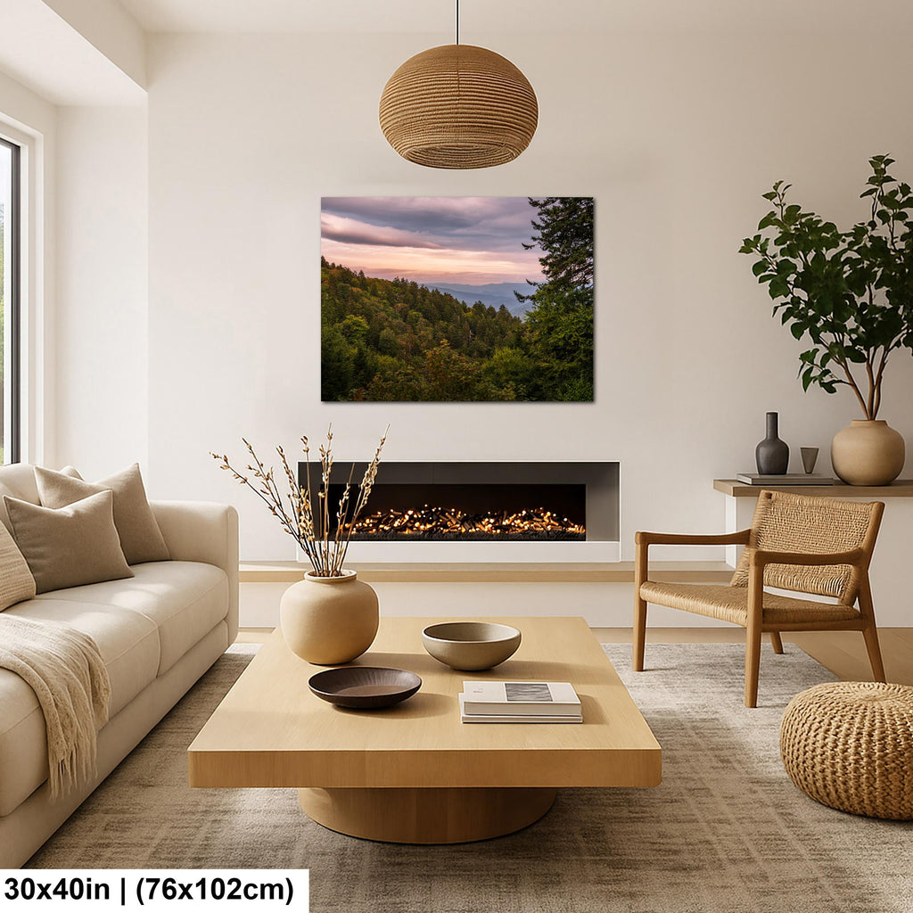 Evergreen Ridge: Great Smoky Mountains National Park TN NC Photo Wall Art