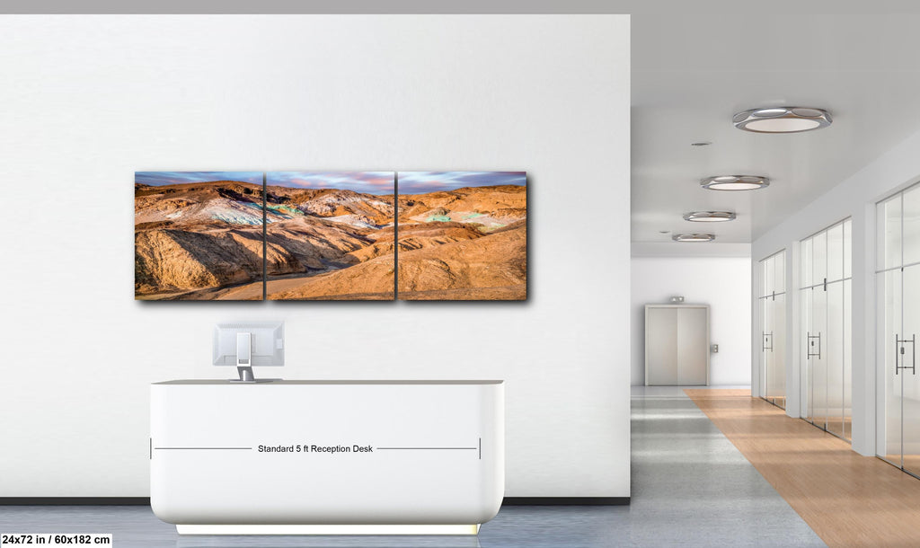 Artist's Palette at Sunrise Death Valley National Park California Photography Print