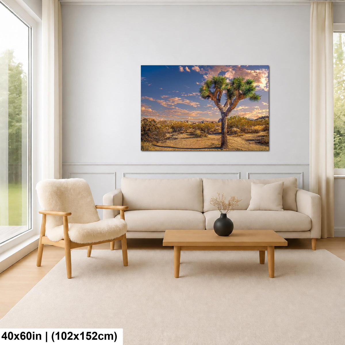 Desert Icon: Joshua Tree National Park California Landscape Photo Wall Art