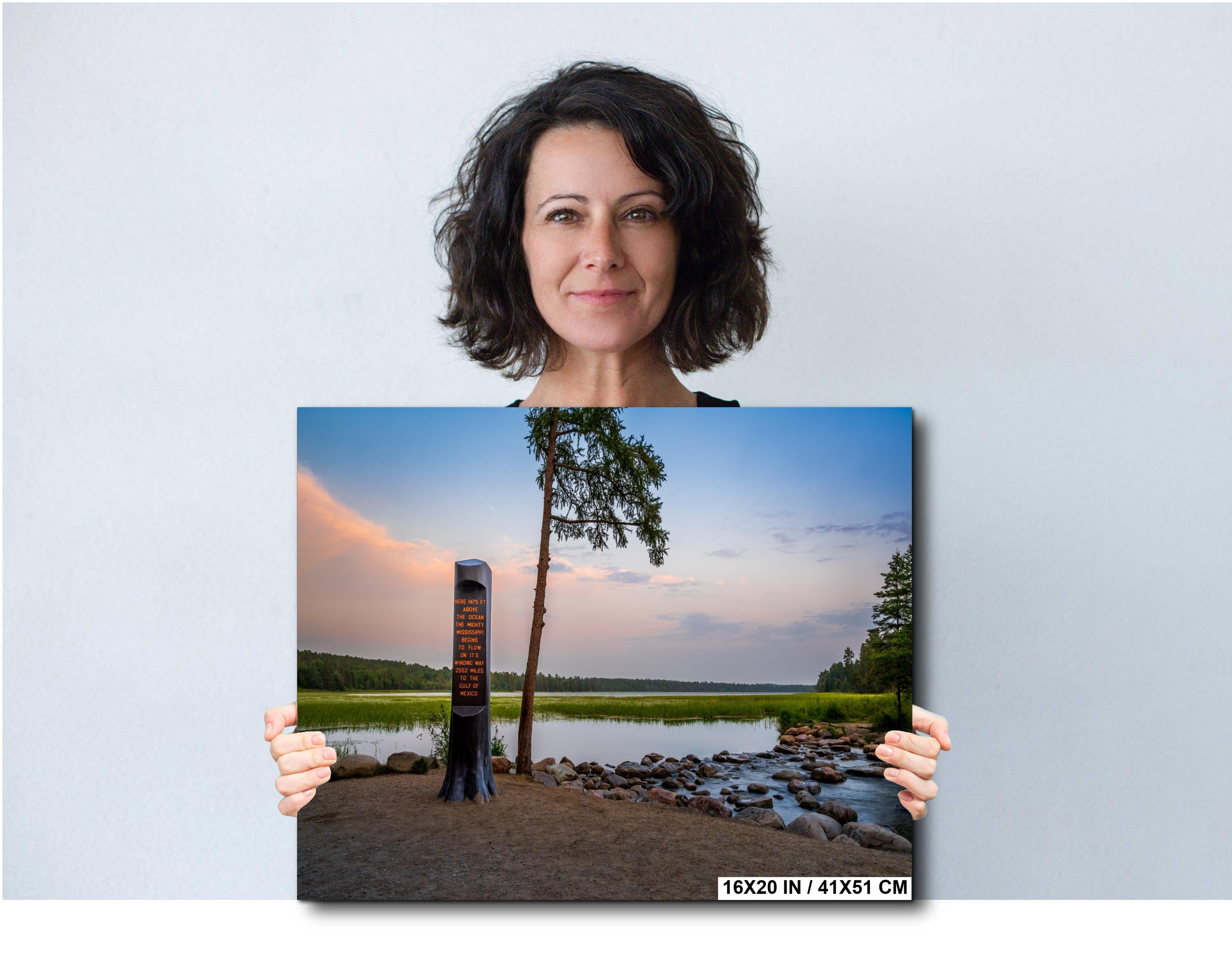 Lake Itasca Sunset: Mississippi Headwaters Nature Photography Wall Art