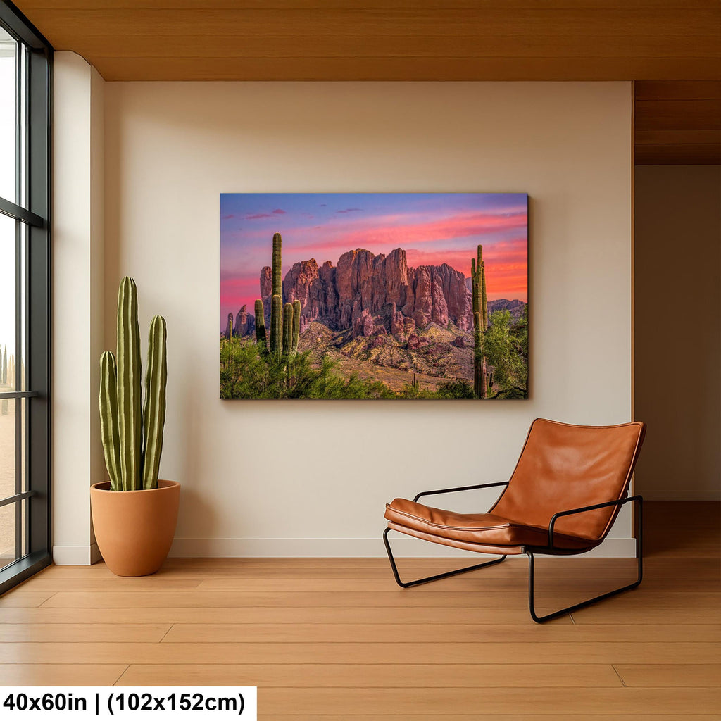 Superstition Mountains Arizona Desert Landscape Photography Wall Art