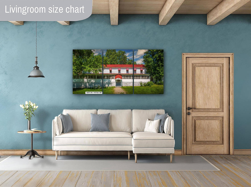 Historic Kettle Falls Hotel at Voyageurs National Park, Minnesota Landmark Wall Art Print Aluminum/Acrylic/Metal/Canvas Travel Home Decor