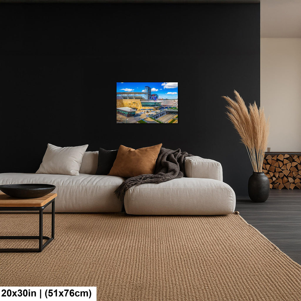 Target Field Minneapolis Minnesota Photography Print, Baseball Stadium Wall Art, Urban Sports Architecture Decor