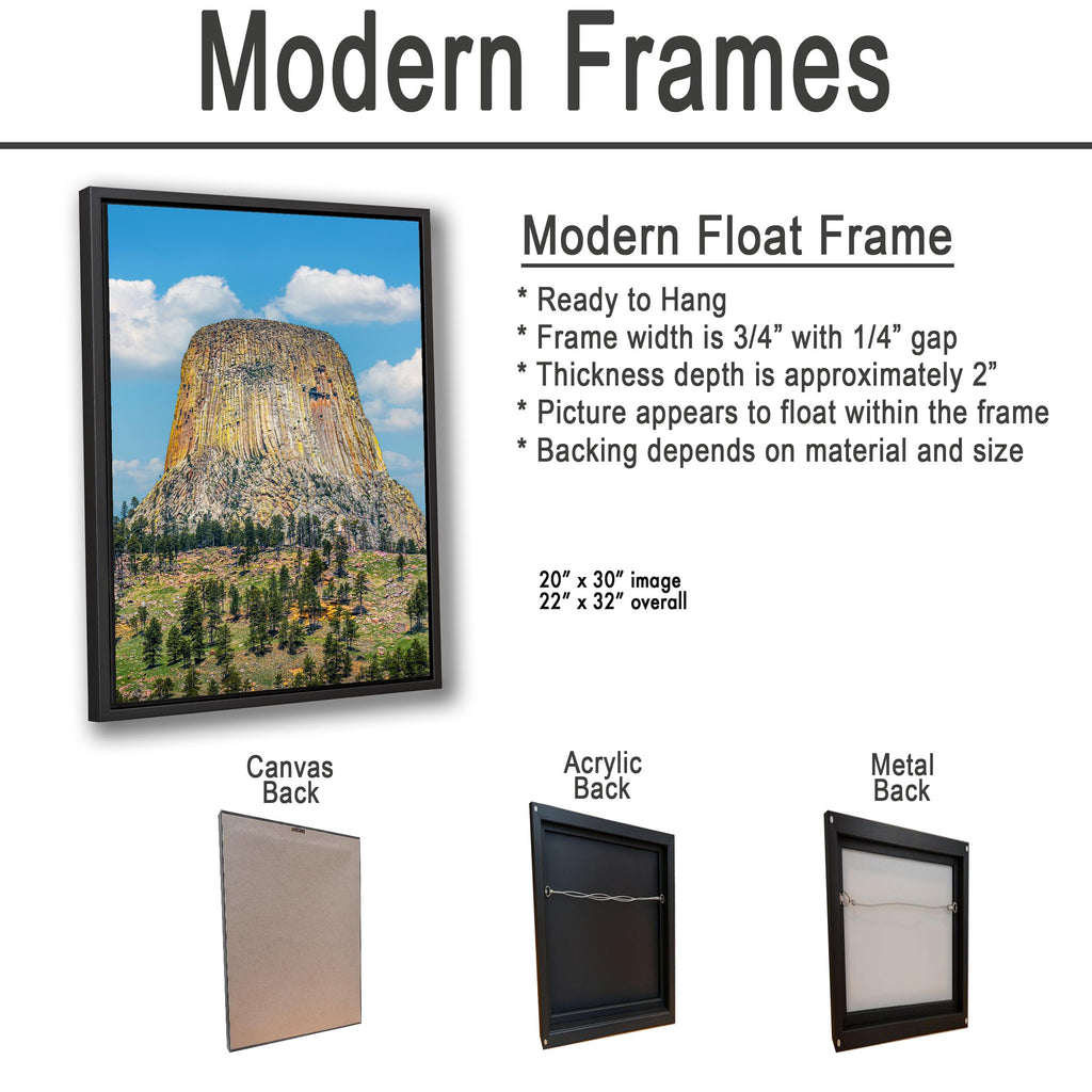 Monumental Ascent: Devils Tower Wyoming National Monument Photo Wall Art